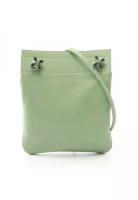 Hermès Pre-Loved Hermès Sac Aline mini veil cricket Shoulder bag Veau Swift green silver hardware B 