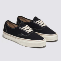 【VANS 官方旗艦】Authentic Reissue 44 男女款黑色滑板鞋