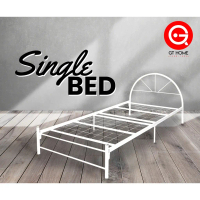 READY STOCK Single Bed Frame 100% Metal Single Bed Adult Boy Bed Room Bedroom Furniture Bedroom Furn