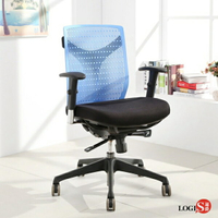 電腦椅/ 辦公椅/ 事務椅 美背Ｙ型架航太塑鋼電腦椅【LOGIS邏爵】【DIY- A700】