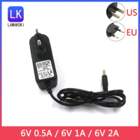 6V 0.5A 500MA 1A 2A AC DC Power Supply Adapter Charger For OMRON I-C10 M4-I M2 M3 M5-I M7 M10 M6 M6W Blood Pressure Monitor