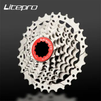 Litepro External 7 Speed Freewheel 11-28T 11-30T For Brompton Folding Bicycle Cassette Flywheel