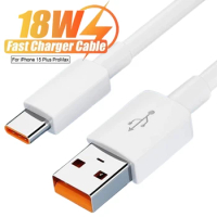 USB To Type C Cable Data Line For iPhone 15 Pro Max Plus Macbook iPad USB-C Fast Charging Cord Car Charge Cable 1M/1.5M/2M/3M