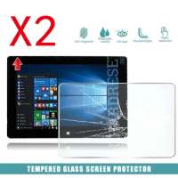 2Pcs Tablet Tempered Glass Screen Protector Cover for Mediacom WinPad X121 10.1" Anti-Screen Breakag