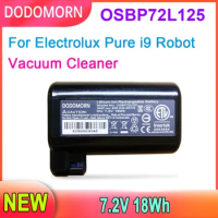 DODOMORN OSBP72L125 High Quality Battery For Electrolux Pure i9 Robot Vacuum Cleaner 7.2V 18Wh 2 Year Warranty