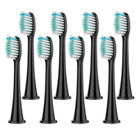 8 Pcs Replacement Toothbrush Heads Compatible with Philips Sonicare Diamond Clean Electric Brush Head Hx6920 4100 5100 6100 1100