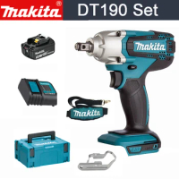 Makita Original DTW190 18V Impact Wrench DTW190SFJ1 / DTW190STJ1 Cordless Electric Wrench Drill with Lithium Battery