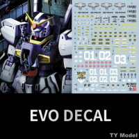 EVO Decal PG06 for PG RX-78 MK-II AEGU Mobile Suit Model Figures Building Hobby Tools DIY Fluorescent Stickers