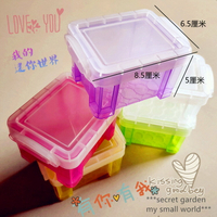 娃娃屋仿真迷你 微縮家具整理箱 廚房食玩場景拍攝道具袖珍配擺件