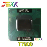for Intel Core 2 Duo T7800 notebook CPU Laptop processor CPU PGA 478 cpu 100% working properly
