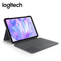 【Logitech 羅技】Combo Touch 鍵盤保護套- iPad Pro M4 11吋專用5代【三井3C】