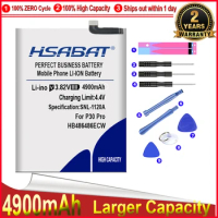 HSABAT 0 Cycle 4900mAh HB486486ECW Battery for Huawei P30 Pro for Huawei Mate 20 Pro Replacement Accumulator