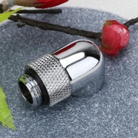 1pc Connector Adapter 90 Degree Rotary Pipe Connector Exquisite Design Computer Case Water Cooling P