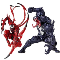 18CM 2 types Red Venom Carnage SpiderMan Articulate Joints Movable Action Figure Model Toys Gift
