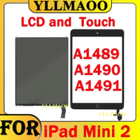 Touch Or LCD For iPad Mini 2 A1489 A1490 A1491 Mini2 Touch Screen Digitizer Sensor Glass Display Panel Monitor Assembly Parts