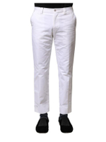 Mens Casual Cotton Pants Size 46 EU White