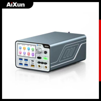 RR AIXUN P3208 Intelligent Regulated Power Supply Voltage Ammeter Regulator for iPhone 7-14PM Android Short Circuit Tester