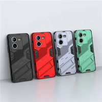 For Vivo IQOO Z8 Case For IQOO Z8 5G Cover 6.64 inch Shockproof Hard Armor PC Stand Silicone Bumper For Vivo IQOO Z8