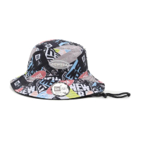 【NEW ERA】漁夫帽 Party Vibe Sticker Bombing 多色 可拆帽繩 帽子(NE14148015)