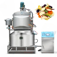 Automatic Commercial Potato Chips Vacuum Frying Machine Auto Industrial French Fries Vacuum Fryer Equipment Cheap Price For Sale