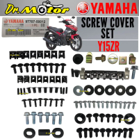 Y15 Y15ZR V1 V2 YSUKU  ZR YAMAHA BODY COVER SCREW SKRU SKREW CAVER SET COMPLETE FULL COVERSET 100% G