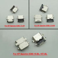 5pcs For HP SPECTRE X360 13-AP 13-AW 15-BL 15T-BL Laptop Connector Socket DC Power Jack USB 3.1 Type C Charging Port Plug