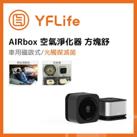 YFLife 圓方生活 AIRbox 奈米光觸媒負離子 雙效空氣清淨機 方塊舒-FW