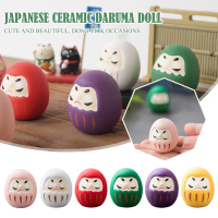 Japanese-Style Miscellaneous Goods, Colorful Daruma Cartoon Figurines, Japanese-Style Ornaments, Cer