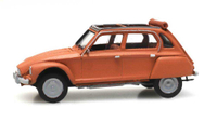 Mini 現貨 Artitec 387.438 HO規 Citroën Dyane orange 敞篷車頂汽車