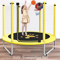 1.2/1.4/1.5m Protective Net Home Indoor Trampoline Protective Net Large Safety Enclosure Net Anti-fall Jumping Safety Net