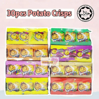【Makanan Ringan】 30pcs Win2 Potato Crisp Biskut [Vegetable/BBQ/Tomato/Curry/Sour Cream/Himalayan Sal