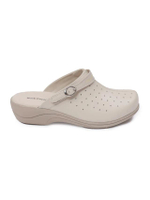 รองเท้าแตะผู้หญิง แบบสวม NURSING SHOES - สีเบจ