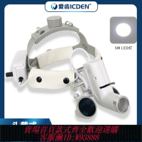 {可刷卡 打統編}牙科 口腔醫用頭戴式放大鏡+LED燈 骨科外科手術便攜式醫用放大鏡