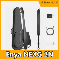 Enya Acoustic-Electric Carbon Fiber Classical Nylon String Travel Guitar NEXG 2N Smart Acustica Electric Guitarra with 50W Wirel