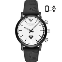 Emporio Armani 智慧型腕錶(ART3022)-42mm-白面膠帶【刷卡回饋 分期0利率】【跨店APP下單最高20%點數回饋】