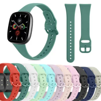 Sports Bracelet for Fitbit Versa 3 Watch Band Smartwatch Accessories Silicone Slim Strap Wristband Replacement for Fitbit Sence