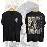 เสื้อผู้ชาย Overlord Undead King Ainz Ooal Gown Guild YGGDRASIL อนิเมะเสื้อยืดลายญี่ปุ่นผู้ชาย สไตล์
