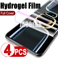 4PCS Phone Hydrogel Film For Xiaomi Redmi K60 K50 K40 Pro Gaming Plus K50G K50i K60E K40S K 50 60 40 Screen Protector Water Gel