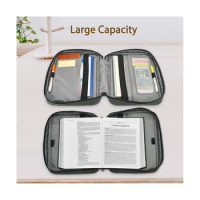 Bible Bag Book Organizer Tablet Electronics Organizer Waterproof Book Tote