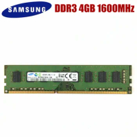 Samsung 4G 4GB 1RX8 2RX8 PC3 PC3L 12800U DDR3 1600MHZ PC Computer Desktop RAM Desktop memory 4G PC3 12800U DDR3 1600 RAM