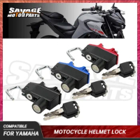 MT07 MT09 New Helmet Lock For YAMAHA MT01 MT03 MT25 2014-2023 Motorcycle Accessories Locks Latches Key Padlock Anti-Theft