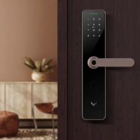 Lockin Lock Optional Smart Fingerprint Door Lock Digital Electric Lock with Long Handle Security Anti-theft for Home Hotel