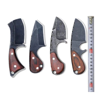 420 Steel Outdoor Tactical Knife EDC High Hardness Field Survival Camping Pocket Knife Csgo Mini Wooden Hunting Kitchen Knives