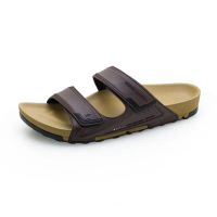【G.P】男款機能柏肯拖鞋G1545M-咖啡色(SIZE:39-44 共三色)