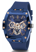 Guess Guess GW0203G7 - Jam Tangan Pria - Blue - Silicone Watch