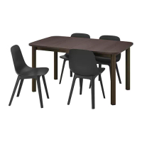 STRANDTORP/ODGER 餐桌附4張餐椅