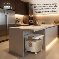 [COD] Orderly Life Rice Bucket Beras Anti dan Serangga 50/30/20/10kg Wadah Beras Rice Box Food Grade