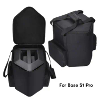 Carrying Storage Bag Dual Zipper Protective Bag Anti-Fall Big Capacity Bags For Bose S1 Pro Wireless Bluetooth Audio