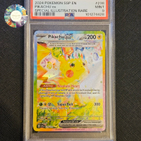 Kartu Pokemon - Pikachu ex SIR Surging Sparks PSA 9 Mint English