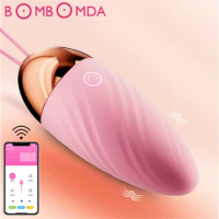 Wireless Bluetooth Dildo Bullet Vibrator Sex Toys for Women APP Control Wear Vibrating Vagina Ball Panties Toys for Adult 18